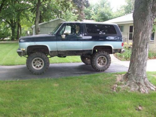 1990 k5 blazer lifted mud truck