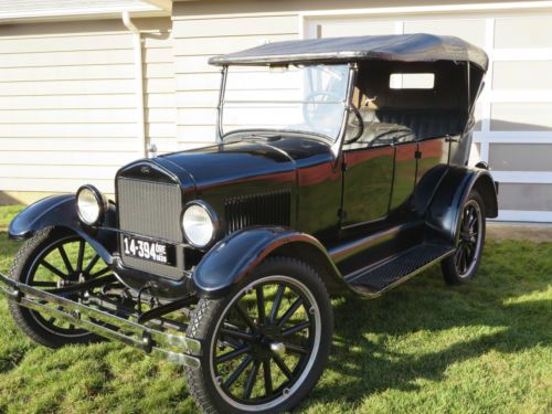 Original 1926 model t touring (#13699110; may 7, 1926)