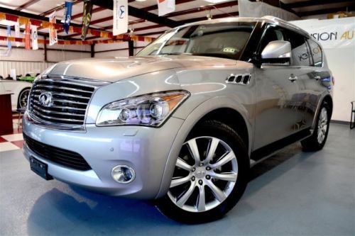 2013 infiniti qx56 touring awd loaded navi roof dvds free shipping