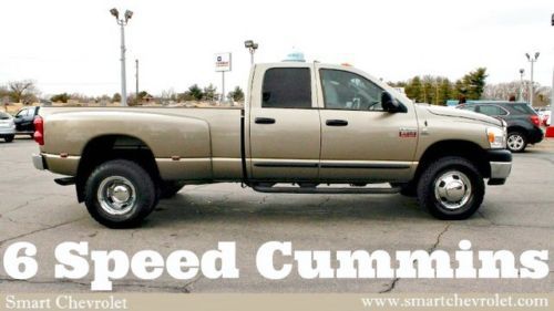 2009 dodge ram 3500 cummins turbo diesel 4x4 6 speed manual dually truck 4wd