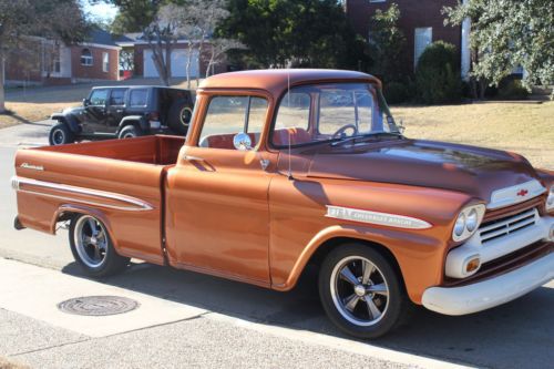 1959 chevrolet apache 3100 fleetside truck - one of the nicest for the price
