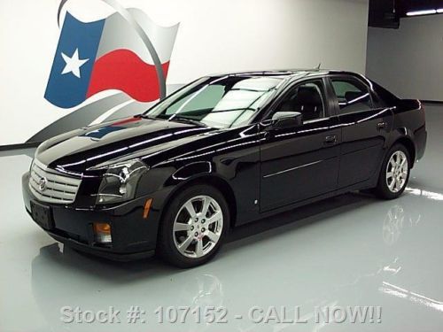 2007 cadillac cts automatic sunroof nav htd leather 29k texas direct auto