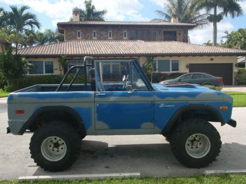 1973 ford bronco original paint offroad classic vintage suv truck jeep