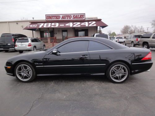 2005 mercedes-benz cl65 amg  coupe  6.0l v12 turbocharged
