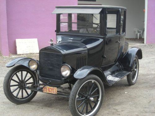 1923 model t ford coupe  older restoration
