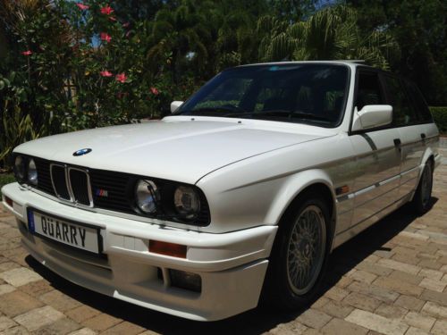 Bmw e30 325i sport m tech 2 station wagon euro touring rhd 5 speed manual 87k