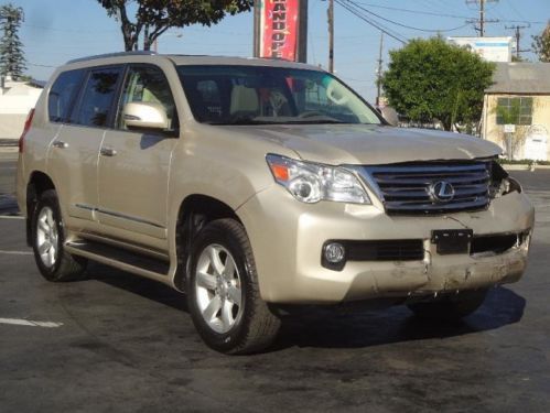 2012 lexus gx 460 4wd damaged salvage runs! loaded nice unit export welcome!!