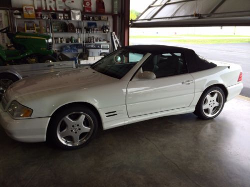 2001 mercedes-benz sl500 base convertible 2-door 5.0l