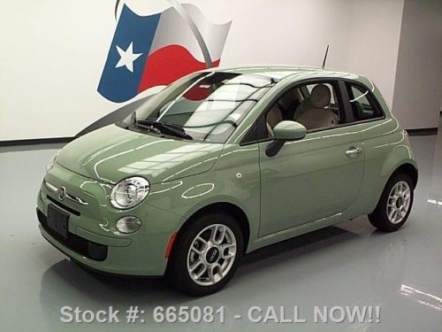 2013 fiat 500 pop automatic alloy wheels only 6k miles texas direct auto