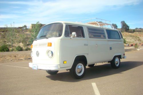 1976 volkswagen westfalia vw camper van bus *free shipping with buy it now