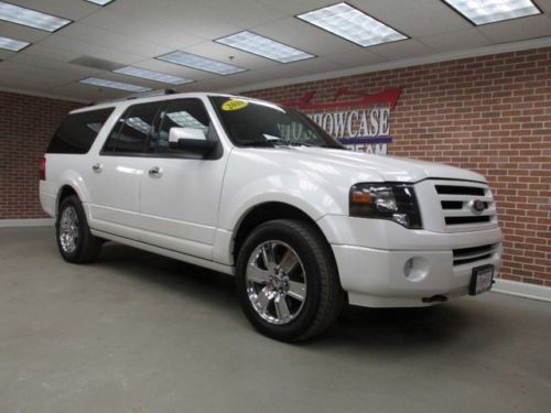 2010 ford expedition el limited 4x4 navigation low miles 3rd row seat