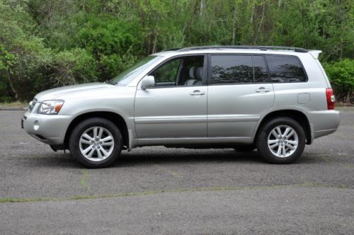 2006 toyota highlander hybrid limited suv one owner 3rd row no reserve clean