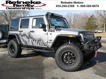 2014 jeep wrangler unlimited sport 4x4 rocky ridge conversion--new!!