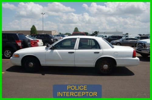 2009 police interceptor used 4.6l v8  automatic sedan white taxi hwy wholesale