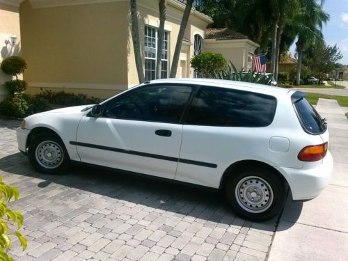 94 honda civic dx hatchback- 38k original miles!