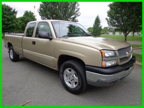 2005 chevy 1500 ext cab 4x4 pickup ls one owner v-8 auto 8 ft bed super clean