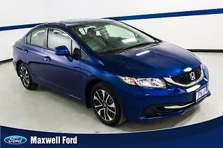 13 civic ex, 1.8l 4 cylinder, auto, cloth, sunroof, clean 1 owner!