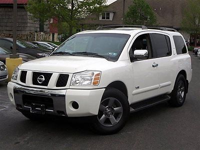 2005 nissan armada se 4wd leather, sunroof, rear dvd entertainment