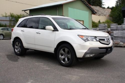 2008 acura mdx sport edition nav and dvd 36k miles only