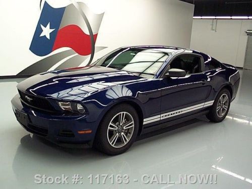 2011 ford mustang v6 premium 6-spd leather sync 47k mi texas direct auto