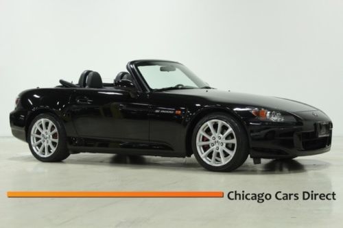 07 s2000 convertible only 29k miles 6-speed one owner hid black/black clean rare