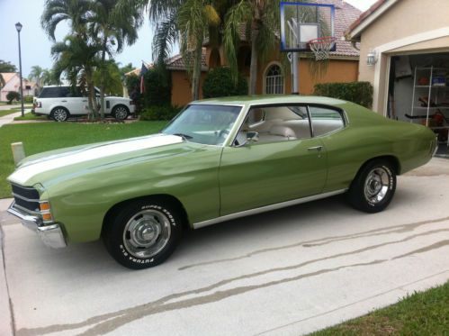1971 chevy chevelle, numbers matching