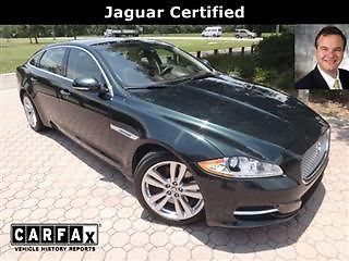 2011 jaguar xj xjl low miles, navigation, bluetooth backup camera, certified