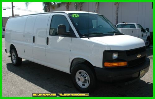 2014 chevrolet express 2500 extended cargo van