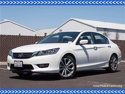 2014 accord cvt sport sedan: immaculate, 1,200 miles, offered by mercedes dealer