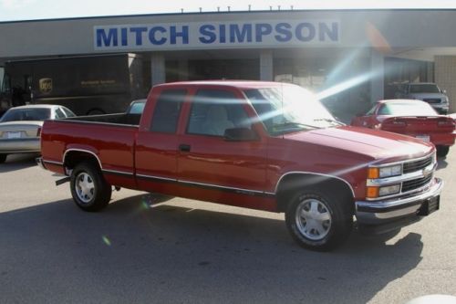 1996 chevrolet silverado 1500 extended cab 55k miles!!!  go back in time!! 1996!