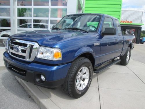1 owner blue xlt v6 auto 4wd low mile clear title extra cab pw pl truck