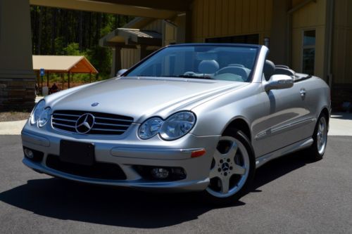 Mercedes clk500 convertible extra clean with amg package!!