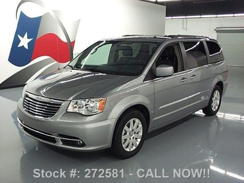 2014 chrysler town &amp; country touring rear cam dvd 26k texas direct auto