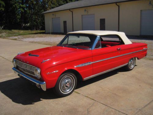 Ford 1963 1/2 falcon sprint convertible