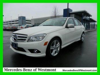 10 mercedes-benz c300 sport 4matic sedan certified navi sunroof cd we finance!