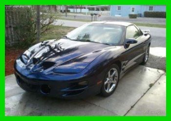 2002 trans am 5.7l v8 16v coupe low miles cd leather