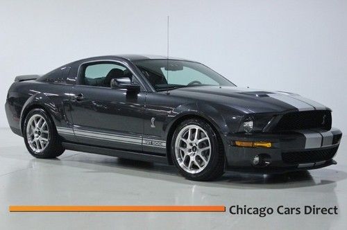 07 gt500 shelby supercharged coupe navigation stripes borla sirius rare clean