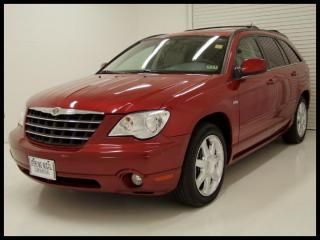 08 touring wp chrysler edition dvd roof heated leather rear cam only 27k miles