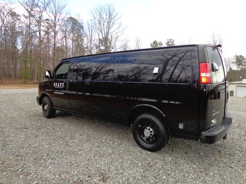 2010 chevrolet express 2500 base extended cargo van mobile office