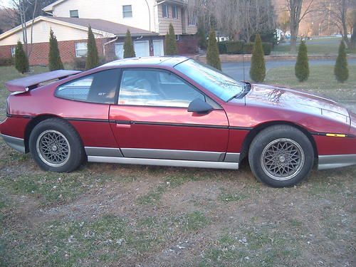 1987 fiero gt  clean car no reserve