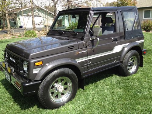 " show condition " ( 1986 suzuki samurai jx 4x4 )  rare chrome package-67k