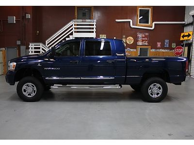 Lifted 2006 dodge ram 2500 diesel 4x4 mega cab 5.9l laramie sunroof