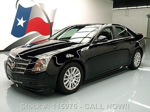 2010 cadillac cts4 awd pano sunroof nav blk on blk 28k texas direct auto