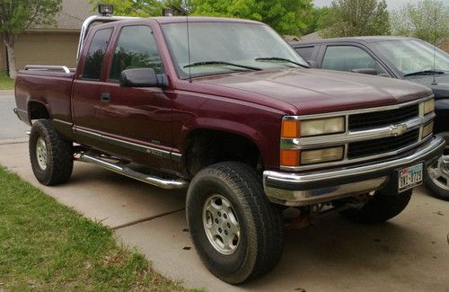 1997 chevrolet silverado 1500 5.7l 4x4 extended cab lifted 6in.