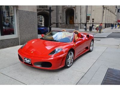 2010 ferrari f430 spider f1 red/ tan 1700 low miles just in time for summer!!!