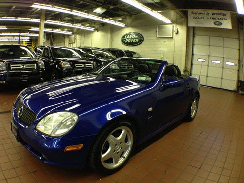 Mercedes slk 230 kompressor hard top convertable amg wheels 2 tone leather