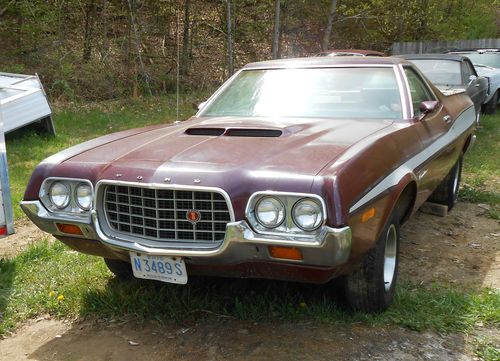 72 torino  ranchero gt with 351 cleveland 67.000 miles