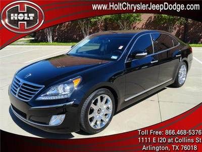 2011 hyundai equus signature sunroof nav rear cam