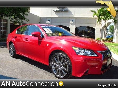 Lexus gs 350 factory certified with navigation 2k miles
