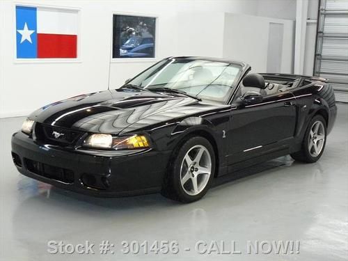 2003 ford mustang svt cobra convertible 6spd only 9k mi texas direct auto